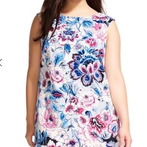 Adrianna Papell - Floral Print Sheath Dress size 20 W
